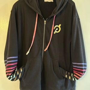 Peloton Spiritual Gangster Sz X-large Zip Up Hoodie Sweatshirt